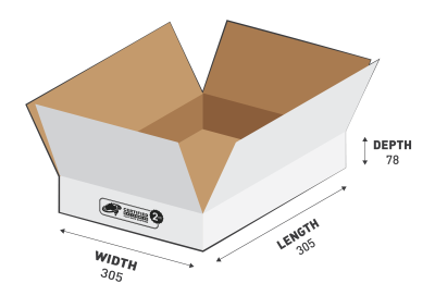 WizMe 2kg Flat Rate Boxes